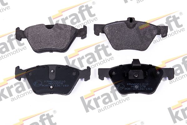 KRAFT AUTOMOTIVE 6001210 Brake pad set, disc brake