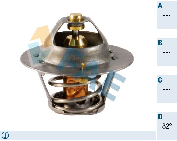 FAE 5323982 Thermostat, coolant