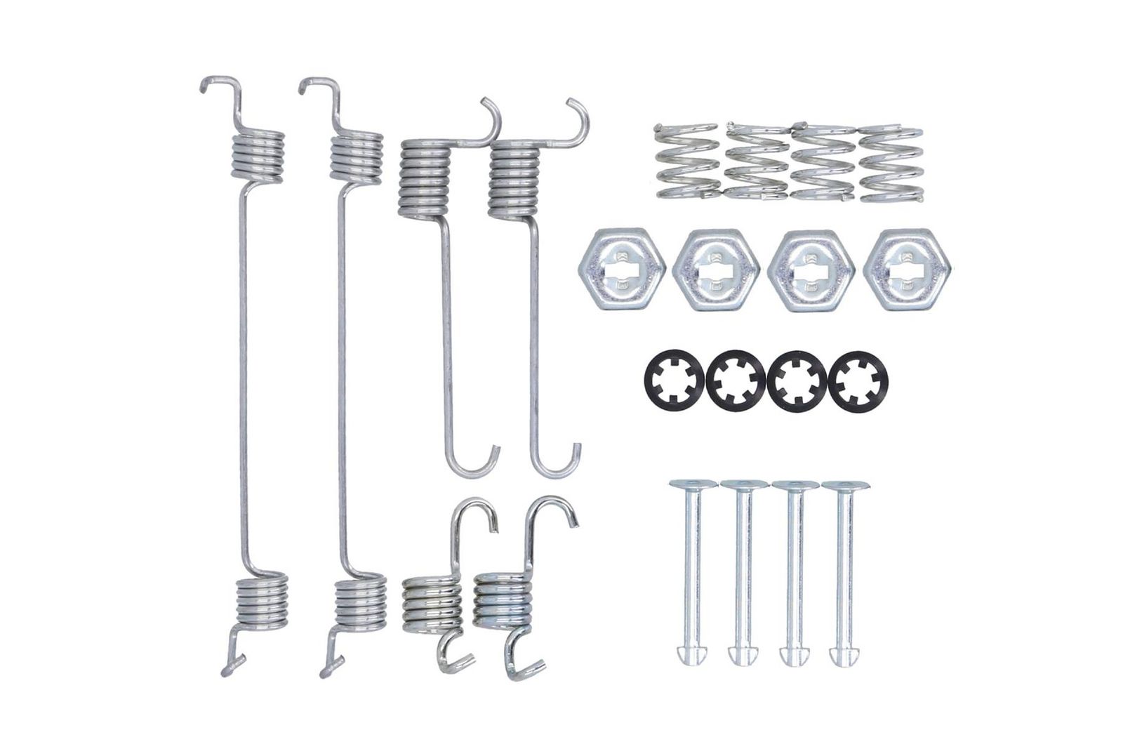 priedų komplektas, stabdžių trinkelės