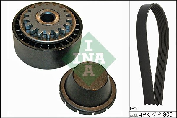 SCHAEFFLER INA 529 0174 10 V-ribbed belt set