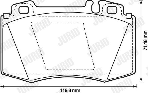 Brake Pad Set, disc brake-2
