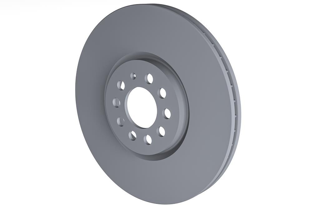 TOPRAN 109 524 Brake disc