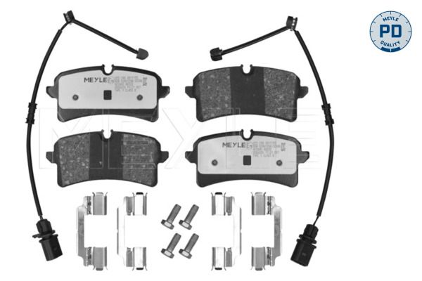 MEYLE 025 246 4317/PD Brake pad set, disc brake