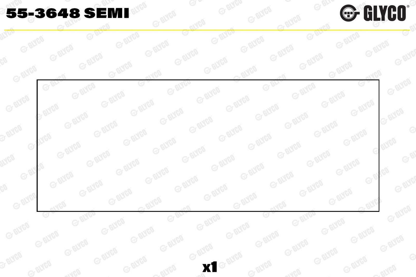 GLYCO 55-3648 SEMI Small end bushes, connecting rod