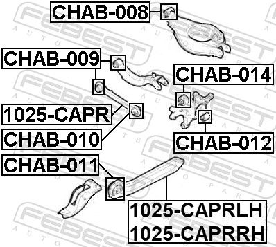 Control/Trailing Arm, wheel suspension-1