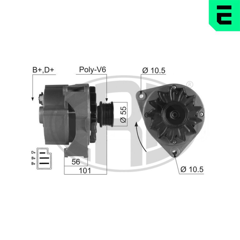 ERA 210032A Alternator