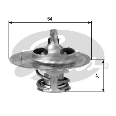 GATES TH03182G1 Thermostat, coolant