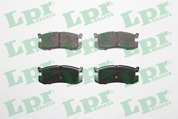 LPR 05P037 Brake pad set, disc brake