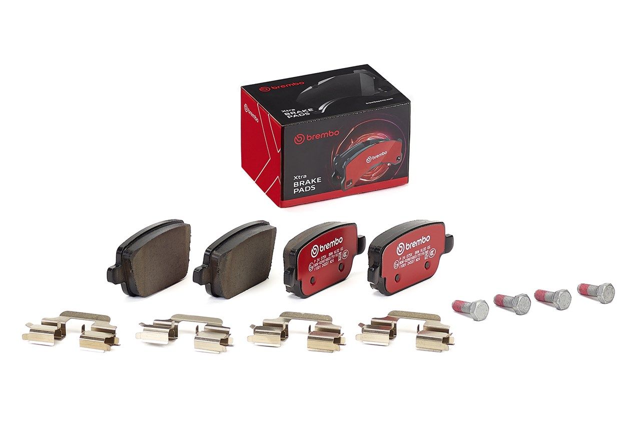 BREMBO P 24 075X Brake pad set, disc brake