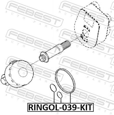 Seal, oil filter-1
