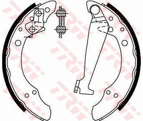 TRW GS8526 Brake shoe set