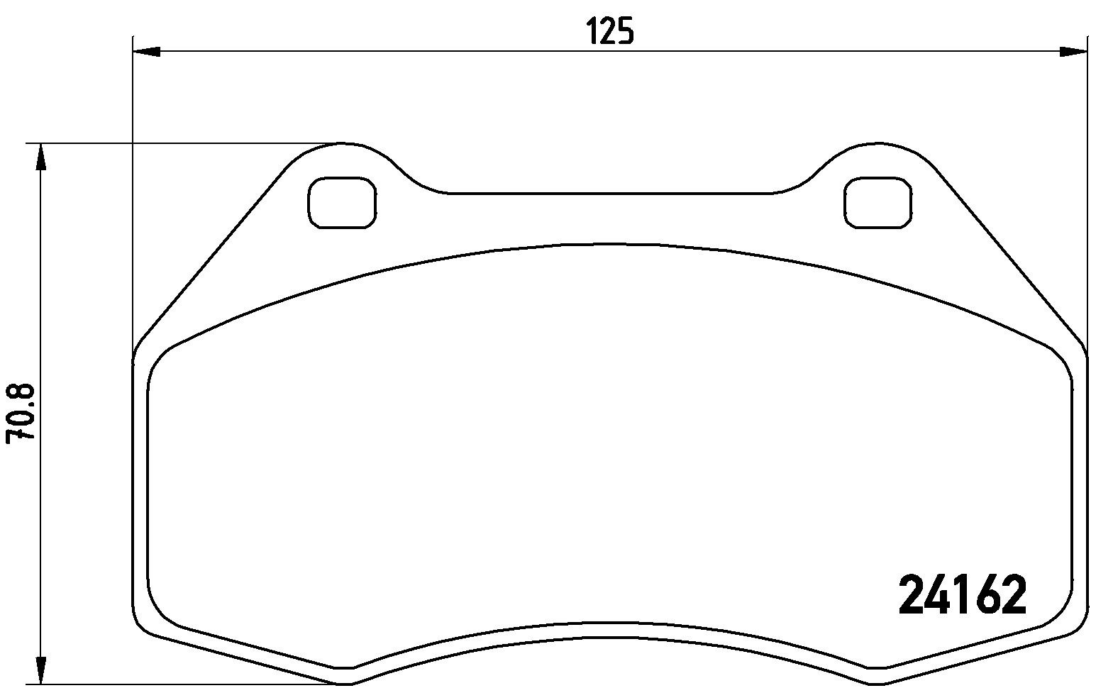 Brake Pad Set, disc brake-1