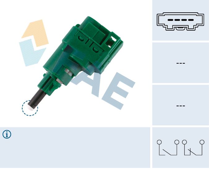 FAE 24762 Stop light switch