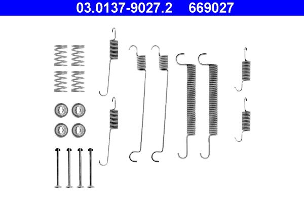 ATE 03.0137-9027.2 Accessory kit, brake shoes