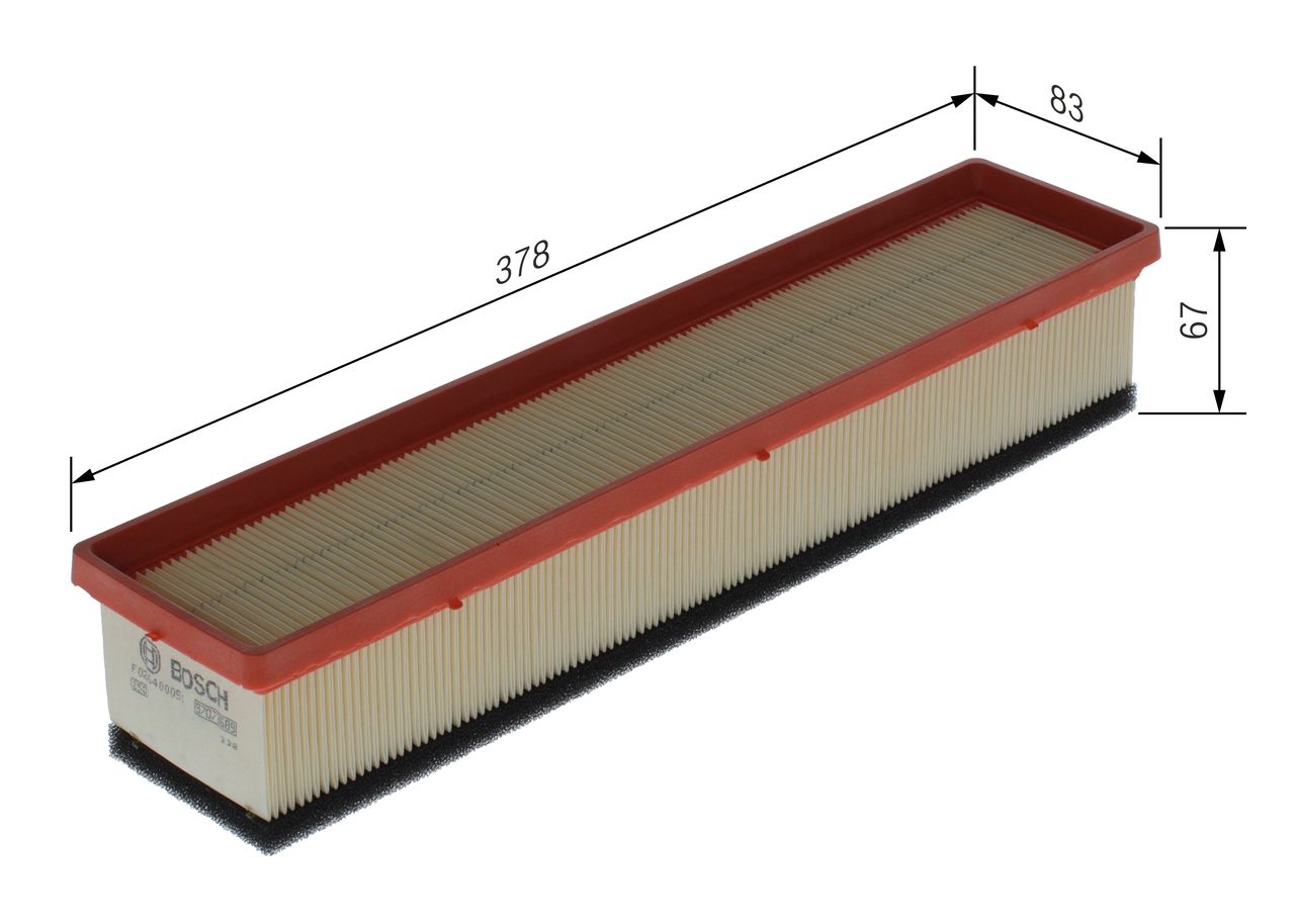 BOSCH F 026 400 051 Oro filtras