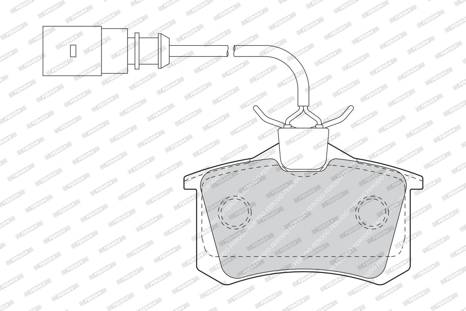 Brake Pad Set, disc brake-1