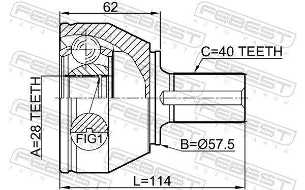 Joint Kit, drive shaft-1