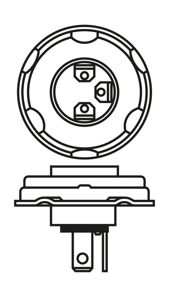 Bulb, high beam headlight-5
