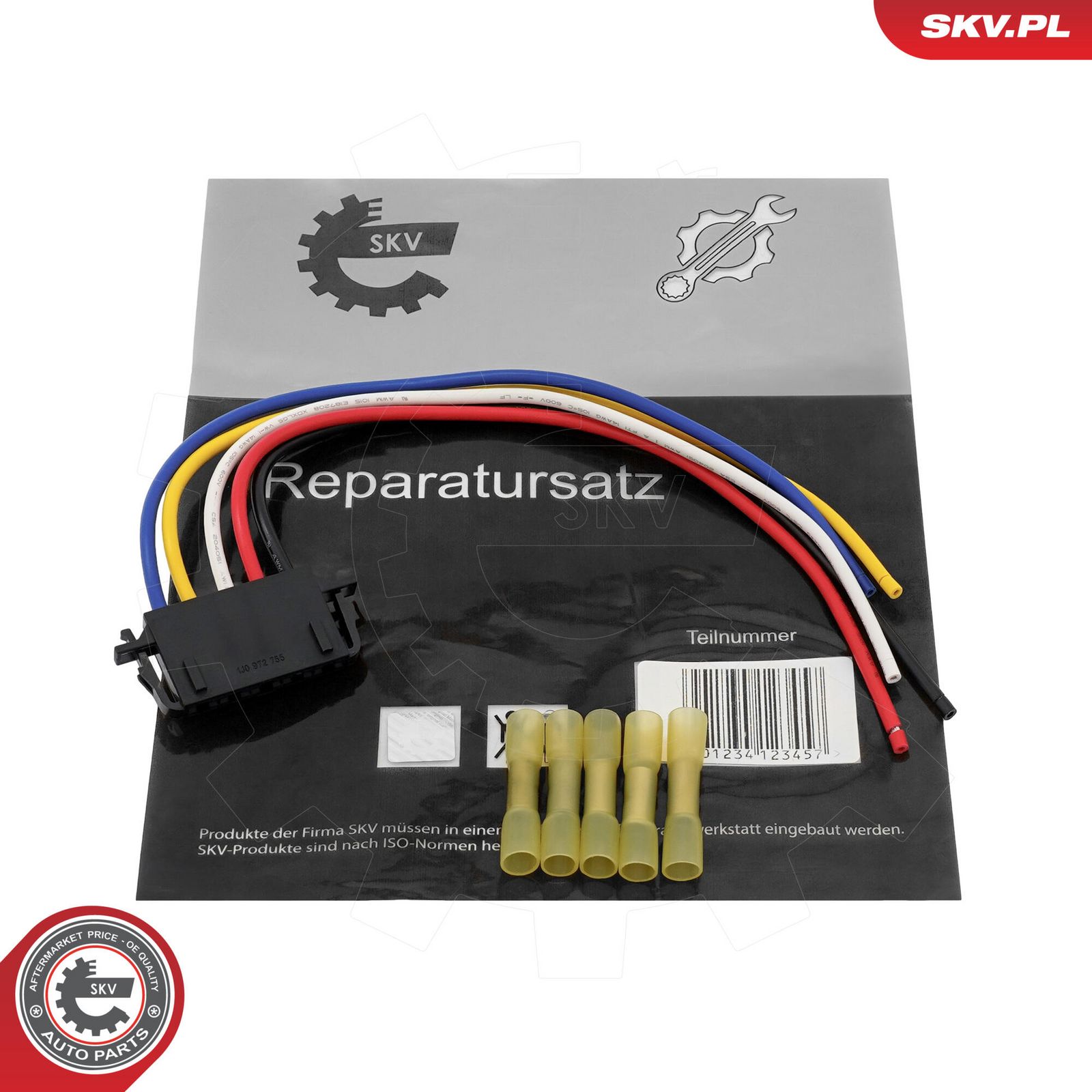 Cable Repair Kit, series resistor (air conditioning blower)-3