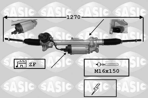 SASIC 7176043 Steering gear