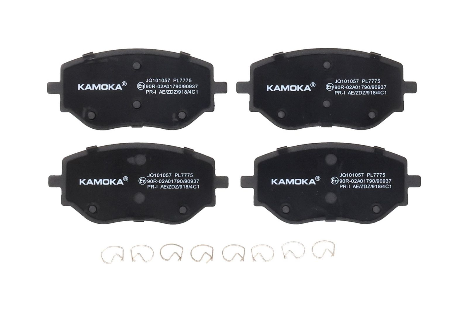 KAMOKA JQ101057 Brake pad set, disc brake