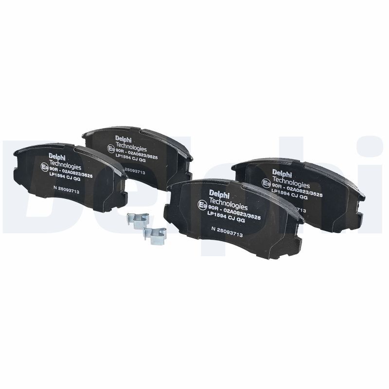 DELPHI LP1594 Brake pad set, disc brake