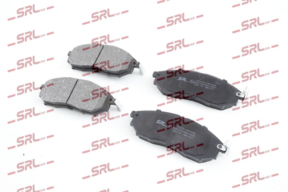 SRLINE S70-0781 Brake pad set, disc brake