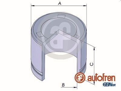AUTOFREN SEINSA D025322 Piston, brake caliper