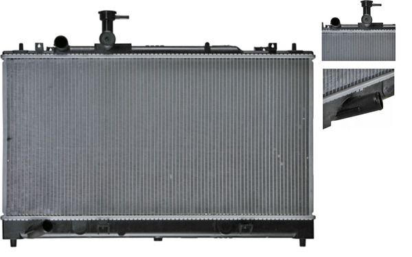 Radiator, engine cooling