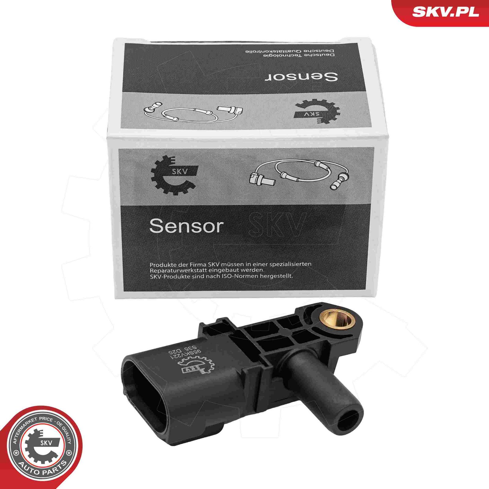 Sensor, exhaust pressure-main