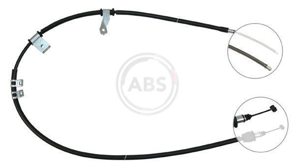 A.B.S. K19168 Cable pull, parking brake