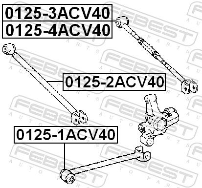 Control/Trailing Arm, wheel suspension-1