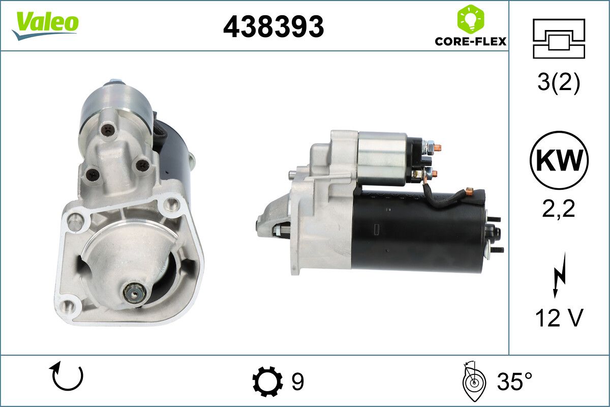 VALEO 438393 Starter