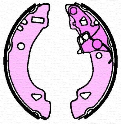 MAGNETI MARELLI 360219192157 Brake shoe