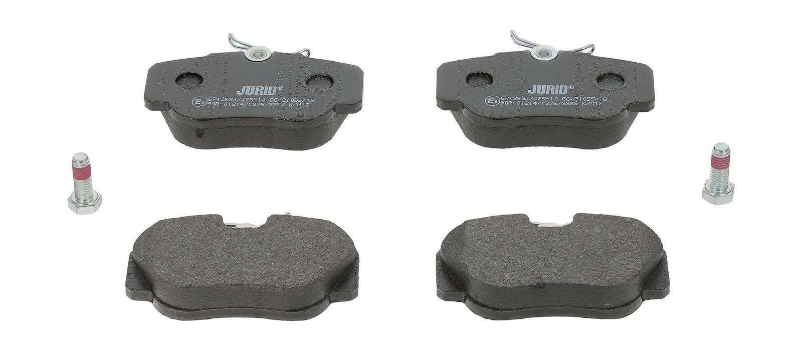 JURID 571353J Brake pad set, disc brake