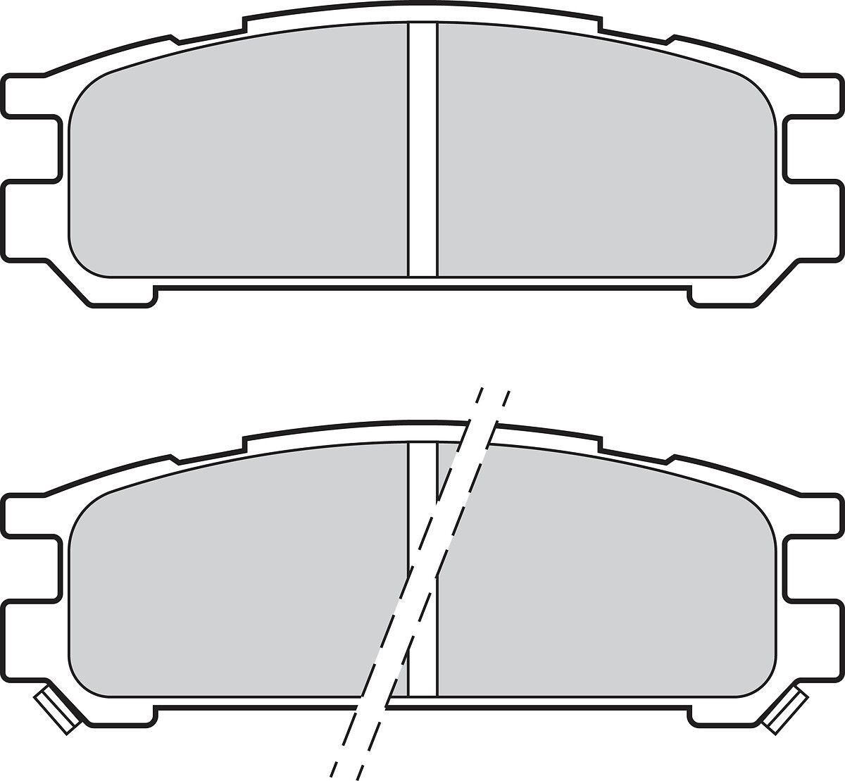 Brake Pad Set, disc brake-1