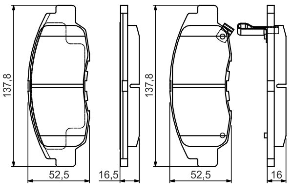Brake Pad Set, disc brake-5