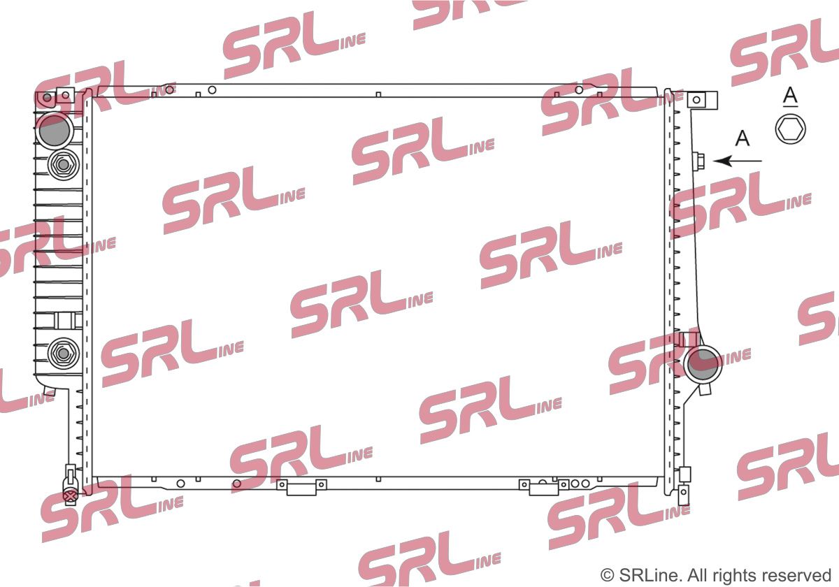 Radiator, engine cooling