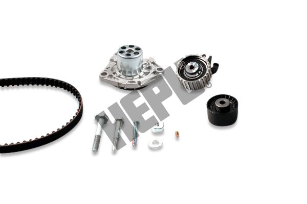 HEPU PK10893 Water pump & timing belt kit