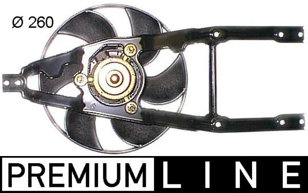 MAHLE CFF 298 000P Fan, engine cooling
