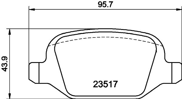 Brake Pad Set, disc brake-3