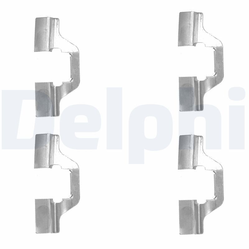 DELPHI LX0492 Accessory kit, disc brake pad