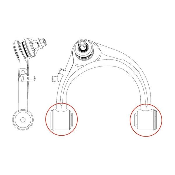 Mounting, control/trailing arm-1