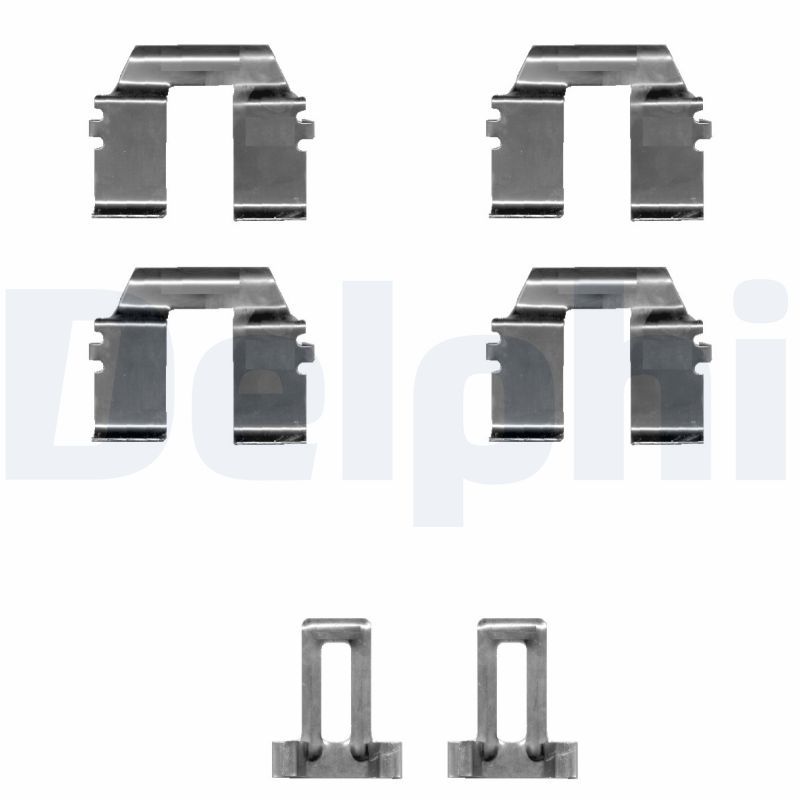 DELPHI LX0335 Accessory kit, disc brake pad