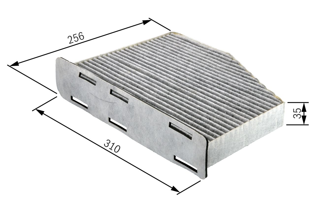 BOSCH 1 987 432 381 Filtras, salono oras