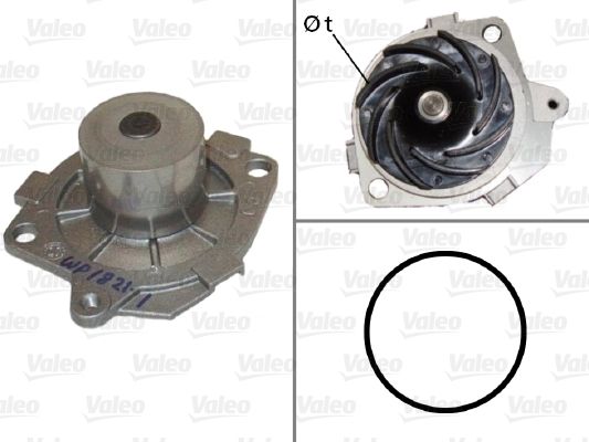 VALEO 506590 Water pump, engine cooling