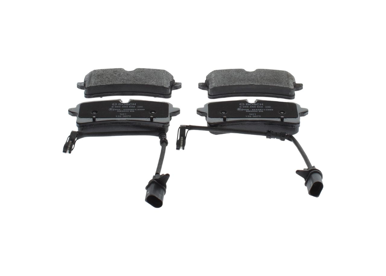 BOSCH 0 986 494 842 Brake pad set, disc brake