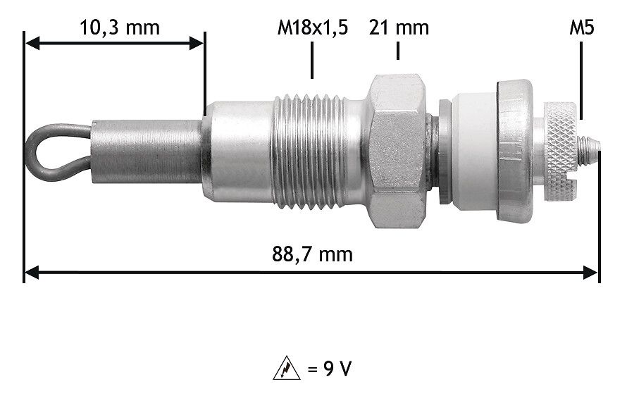 VALEO 345156 Glow plug