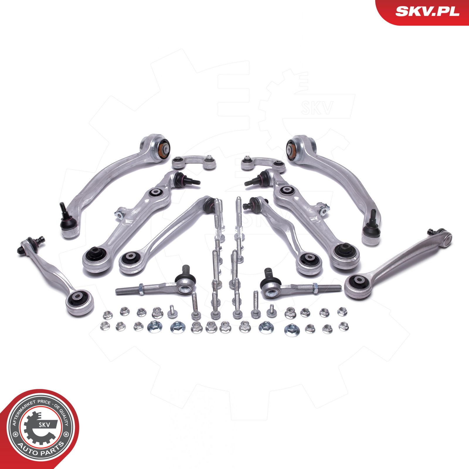 Control/Trailing Arm Kit, wheel suspension