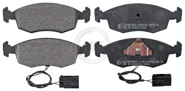 A.B.S. 36846 Brake pad set, disc brake